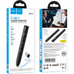 Hoco GM203 Touch Smart Active Pen 2.4GHz 180mAh Ιδανικό για Έλεγχο Παρουσιάσεων και Laser Pointer Μαύρο - Image 2
