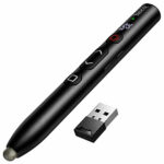Hoco GM203 Touch Smart Active Pen 2.4GHz 180mAh Ιδανικό για Έλεγχο Παρουσιάσεων και Laser Pointer Μαύρο - Image 3