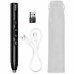 Hoco GM203 Touch Smart Active Pen 2.4GHz 180mAh Ιδανικό για Έλεγχο Παρουσιάσεων και Laser Pointer Μαύρο - Image 4