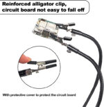 KAISI βάση πλακέτας PCB TE-808 με μεγεθυντικό φακό & βραχίονες, μαύρη - Image 3