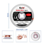 KAISI σύρμα αποκόλλησης KAI-1515, χαλκού, 1.5mm x 1.5m - Image 4