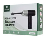 KINZIR 2 σε 1 σκουπάκι χειρός & air duster VC43, 70W, 6000mAh, μαύρο - Image 6
