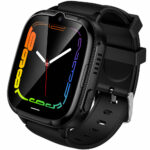 Kids Smartwatch Hoco Y106 4G 730mAh 1.83” LCD GPS Κάμερα με Δυνατότητα Κλήσεων και Μηνυμάτων IPX7 Μαύρο