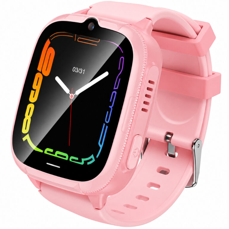 Kids Smartwatch Hoco Y106 4G 730mAh 1.83” LCD GPS Κάμερα με Δυνατότητα Κλήσεων και Μηνυμάτων IPX7 Ροζ