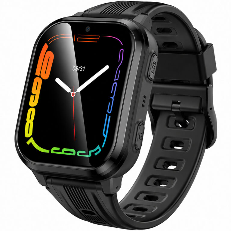 Kids Smartwatch Hoco Y108 4G 730mAh 1.69” LCD με GPS IPX7 και Δυνατότητα Κλήσεων Μαύρο