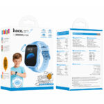 Kids Smartwatch Hoco Y108 4G 730mAh 1.69” LCD με GPS IPX7 και Δυνατότητα Κλήσεων Μπλε - Image 2