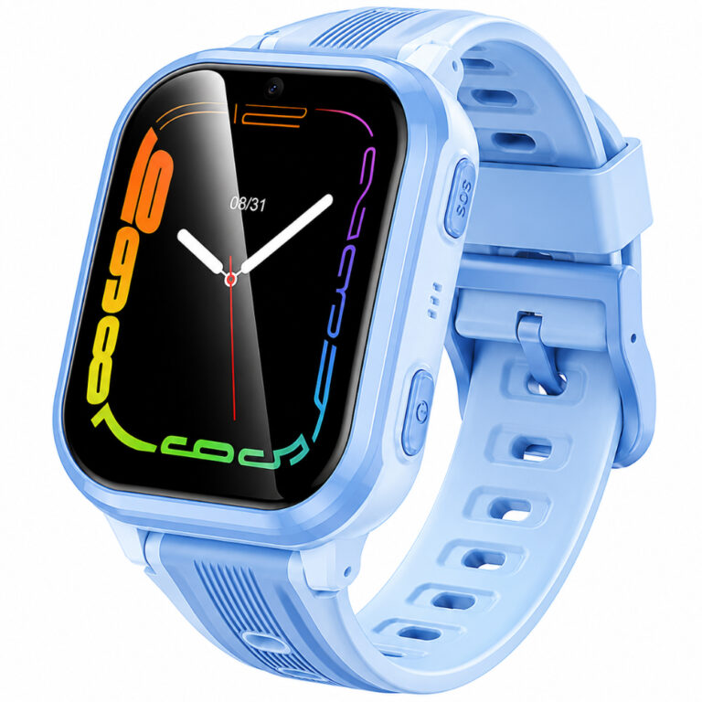 Kids Smartwatch Hoco Y108 4G 730mAh 1.69” LCD με GPS IPX7 και Δυνατότητα Κλήσεων Μπλε