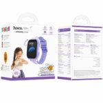 Kids Smartwatch Hoco Y108 4G 730mAh 1.69” LCD με GPS IPX7 και Δυνατότητα Κλήσεων Μωβ - Image 2