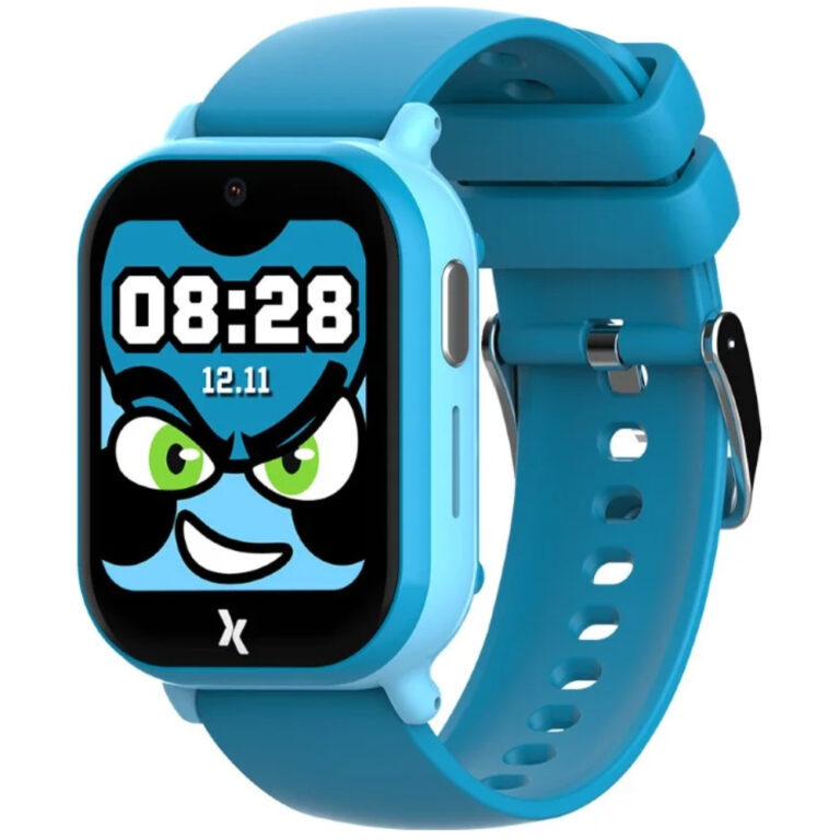 Kids Smartwatch Maxcom FW49 Kiddo 4G 1.52” IPS 670mAh IP67 με 20mm Silicon Band και SOS Button με Δυνατότητα Κλήσεων Μπλέ