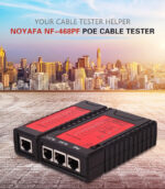 NOYAFA tester καλωδίων δικτύου NF-468PF για PoE RJ45 & RJ11 - Image 2