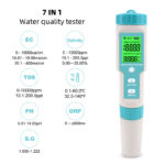 NOYAFA tester ποιότητας νερού C-600, TDS/EC/PH/SALT/S.G/ORP/0-60 °C - Image 3