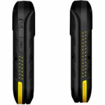 Noozy Hero 4G Dual Sim με Διπλή Οθόνη 2.4"+1.44" Bluetooth Φακό 1200mAh Μπαταρία IP68 Μαύρο-Κίτρινο με Ελληνικό Πληκτρολόγιο - Image 4