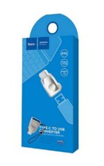 OTG Hoco UA9 USB-C σε USB 3.0 Θηλυκό Ασημί - Image 2