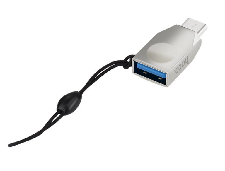 OTG Hoco UA9 USB-C σε USB 3.0 Θηλυκό Ασημί
