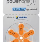 POWER ONE μπαταρίες ακουστικών βαρηκοΐας P13