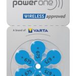 POWER ONE μπαταρίες ακουστικών βαρηκοΐας P675