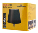 POWERTECH LED φωτιστικό για μπουκάλι HLL-0197, ρυθμιζόμενο, επαναφορτιζόμενο, μαύρο - Image 5