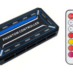POWERTECH RGB fan controller PCF01-5C με ασύρματο χειριστήριο