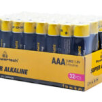 POWERTECH αλκαλικές μπαταρίες Super Alkaline PT-1402