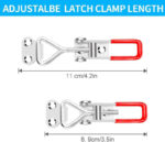 POWERTECH κλείστρο ρυθμιζόμενο TOOL-0097, 8.9 έως 11cm, 4τμχ - Image 6