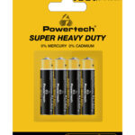 POWERTECH μπαταρίες Zinc Carbon Super Heavy Duty PT-1218
