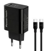 POWERTECH φορτιστής τοίχου PT-1638 με καλώδιο