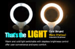 PROSKIT μεγεθυντικός φακός MA-1010U, κλιπ & βάση, LED, 3D 1.75x, λευκός - Image 6