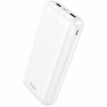 Power Bank Hoco J153A Stability 10W 20000mAh 2xUSB-A 1xUSB-C 1xMicroUSB και LED Ένδειξη Μπαταρίας Λευκό
