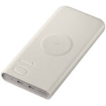 Power Bank Samsung U2510XUEGEU 10000mAh 25W με 2xUSB-C In/Out και Ασύρματη Φόρτιση Beige - Image 2