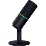 Razer SEIREN V3 PRO Black - 32Bit USB/XLR RGB Dynamic Microphone - Pop Filter - Shock Absorber - Image 2