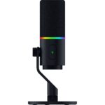 Razer SEIREN V3 PRO Black - 32Bit USB/XLR RGB Dynamic Microphone - Pop Filter - Shock Absorber - Image 3