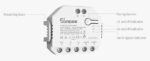 SONOFF smart διακόπτης DUALR3, 2-Gang, WiFi, 15A, λευκός - Image 6