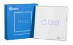 SONOFF smart διακόπτης T2EU3C-RF 433MHz, αφής, τριπλός, λευκός - Image 5