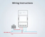 SONOFF smart διακόπτης παρακολούθησης ισχύος POWR320D, Wi-Fi, 20A - Image 6