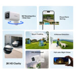 SONOFF smart κάμερα CAM-B1P, 2K, WiFi, SD, IP65 - Image 6