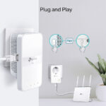 TP-LINK Powerline ac Wi-Fi Kit TL-WPA7617, AV1000 Gigabit, Ver. 1.0 - Image 4