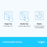 TP-LINK smart διακόπτης Tapo S200D, με μπαταρία, 868MHz, Ver 1.0 - Image 5