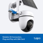 TP-LINK smart ηλιακή κάμερα Tapo C615G KIT, 2K/3MP, 4G, IP65, V1.0 - Image 6