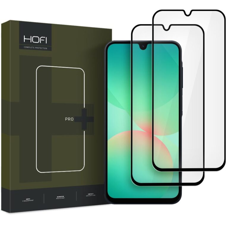 Tempered Glass Hofi Pro+ για Samsung Galaxy A16 4G A16 5G A17 4G A17 5G A26 5G A27 5G Μαύρο 2 τμχ