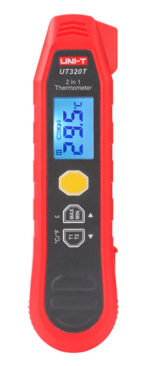 UNI-T ψηφιακό θερμόμετρο 2 in 1 UT320T, -40~300 °C, IP54 - Image 6