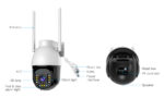 VSTARCAM smart κάμερα CS611Q-UV, 4MP, WiFi, PTZ, SD - Image 6