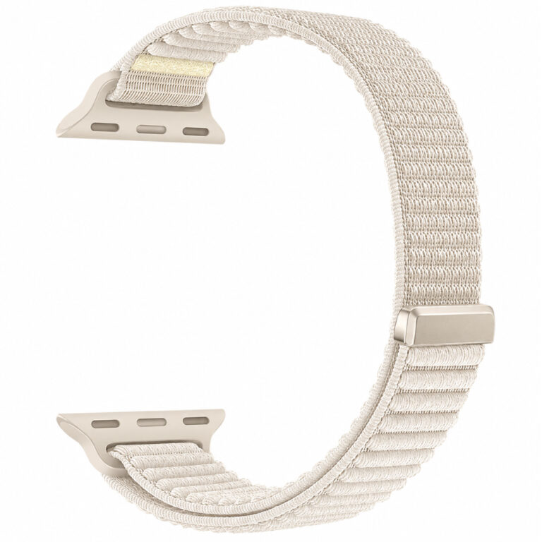 Watchband Hoco WA41 Parkour Series 38/40/41/42 mm Nylon Strap για Apple Watch series 1/2/3/4/5/6/7/8/9/SE/SE2 Λευκό