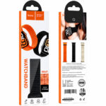 Watchband Hoco WA41 Parkour Series 38/40/41/42 mm Nylon Strap για Apple Watch series 1/2/3/4/5/6/7/8/9/SE/SE2 Μαύρο - Image 2