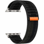 Watchband Hoco WA42 Fabric Series 44/45/46/49mm Nylon Strap για Apple Watch series 1/2/3/4/5/6/7/8/9/se/ultra1/ultra2 Μαύρο