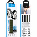 Watchband Hoco WA42 Fabric Series 44/45/46/49mm Nylon Strap για Apple Watch series 1/2/3/4/5/6/7/8/9/se/ultra1/ultra2 Χακί - Image 2