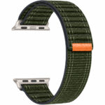 Watchband Hoco WA42 Fabric Series 44/45/46/49mm Nylon Strap για Apple Watch series 1/2/3/4/5/6/7/8/9/se/ultra1/ultra2 Χακί