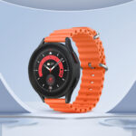 Watchband Hoco WH01 Flexible Series για Samsung Huawei Xiaomi Vivo OPPO κα 22mm Universal Πορτοκαλί Silicon Band - Image 3