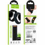 Watchband Hoco WH15 Fabric Series για Samsung Huawei Xiaomi Vivo OPPO κα 22mm Universal Μαύρο - Image 2