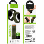 Watchband Hoco WH15 Fabric Series για Samsung Huawei Xiaomi Vivo OPPO κα 22mm Universal Χακί - Image 2