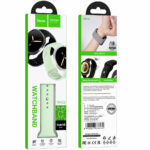 Watchband Hoco WH23 Flexible Series Silicon Band 40mm-44mm Mint Green για Samsung Watch8 - Image 2
